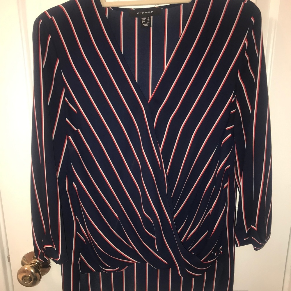 Atmosphere Wrap Blouse